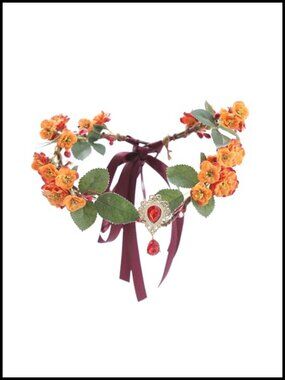 Fabric Flower Headband Headpiece Hair Wreath Floral Crown